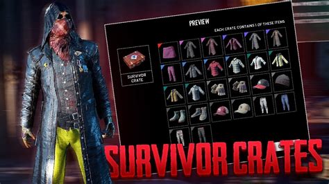 survivor crate pubg